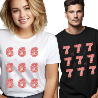 Valentine's Day Gen Alpha Meme 6 7 T-Shirt