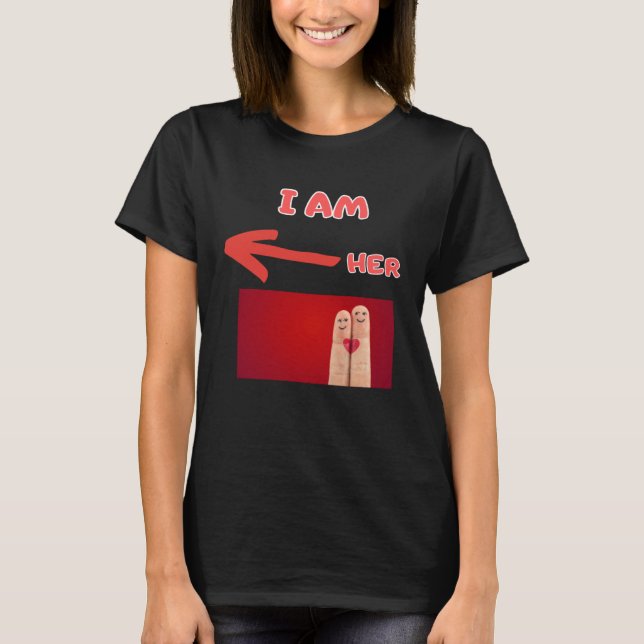 Valentine's Day  happy  for boyfriend T-Shirt (Vorderseite)