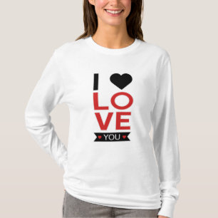 Valentine's Day Heart Love Paares Cute Gift Idea T-Shirt