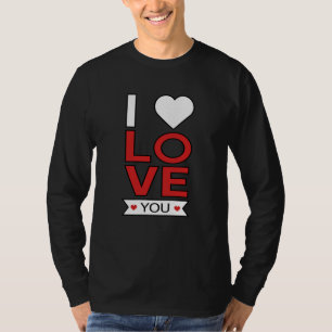 Valentine's Day Heart Love Paares Funny Gift Idea T-Shirt