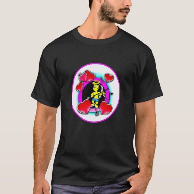 Valentine's Day hearts cupid  2 T-Shirt (Vorderseite)