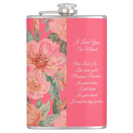 Valentines Day, I Love You So Much, Love Poem,  Flachmann