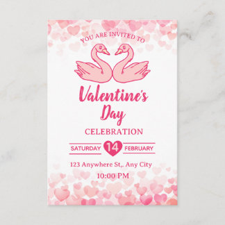  Valentine's Day Invitation Card Einladung