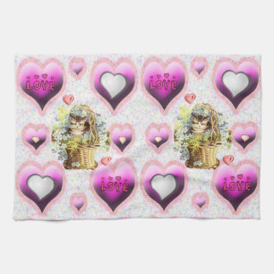 Valentine's Day Kitchen Handtuch