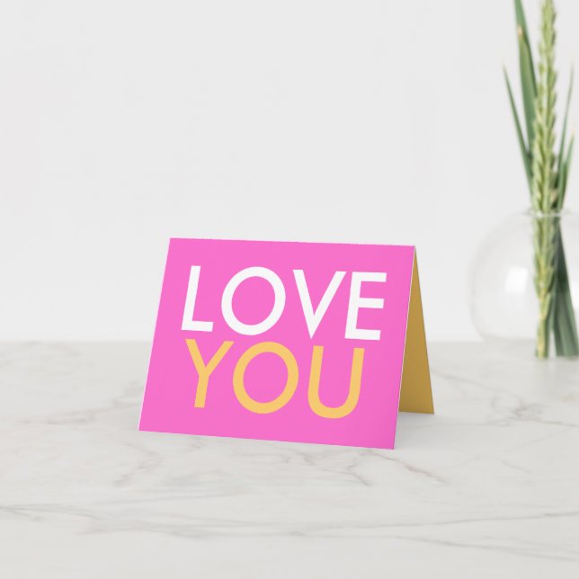 VALENTINE'S DAY | LIEBE CARDS FEIERTAGSKARTE (Vorderseite)