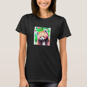 Valentine's Day Liebe Heart Red Panda Girlfriend F T-Shirt