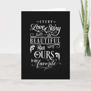 Valentine's Day Liebe Paare Herzlich willkommen be Karte