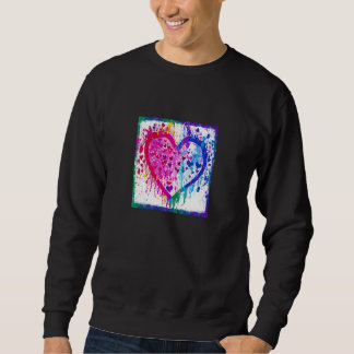 Valentine's Day Love Heart Girlfriend Fiancée Wife Sweatshirt