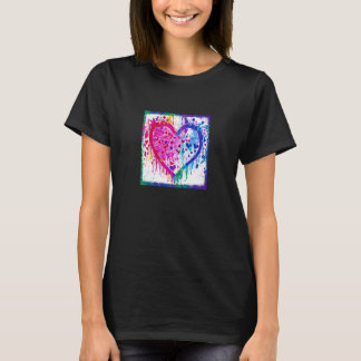 Valentine's Day Love Heart Girlfriend Fiancée Wife T-Shirt