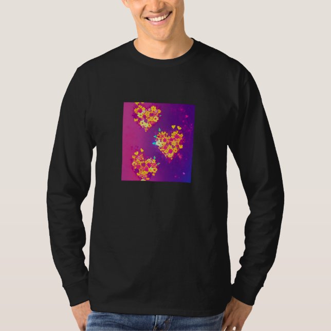 Valentine's Day Love Heart Girlfriend Fiancée Wife T-Shirt (Vorderseite)