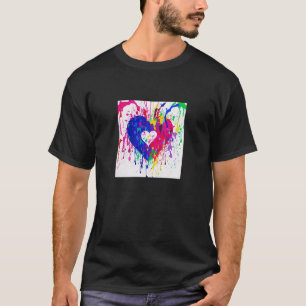 Valentine's Day Love Heart Girlfriend Fiancée Wife T-Shirt