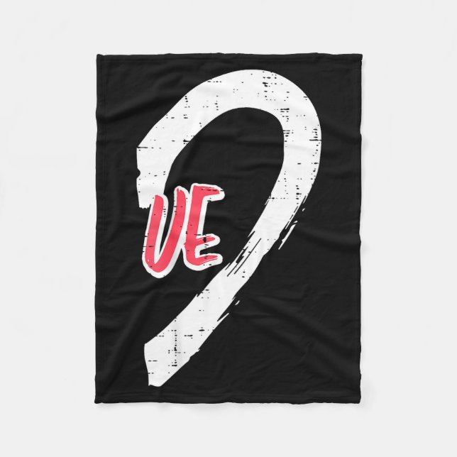 Valentines Day Matching Love Ve Heart Cute Couple  Fleecedecke (Vorderseite)