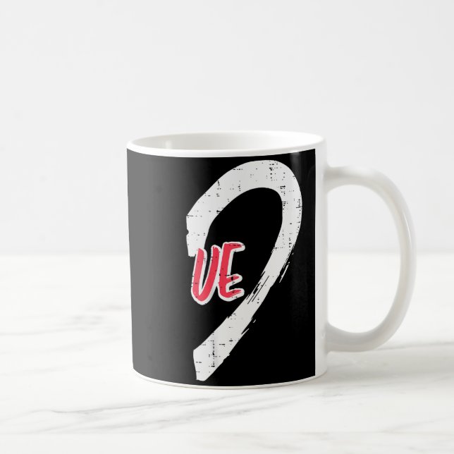 Valentines Day Matching Love Ve Heart Cute Couple  Kaffeetasse (Rechts)