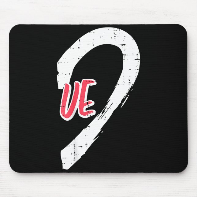 Valentines Day Matching Love Ve Heart Cute Couple  Mousepad (Vorne)