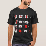 Valentine's Day Mathe Puzzle Funny Mathematik Lehr T-Shirt<br><div class="desc">Valentine's Day Math Puzzle Funny Mathe Lehrer Brainteaser Premium T - Shirt</div>