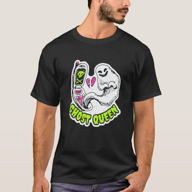 Valentine's Day Outfit Ghost Queen Anti Valentine' T-Shirt (Vorderseite)