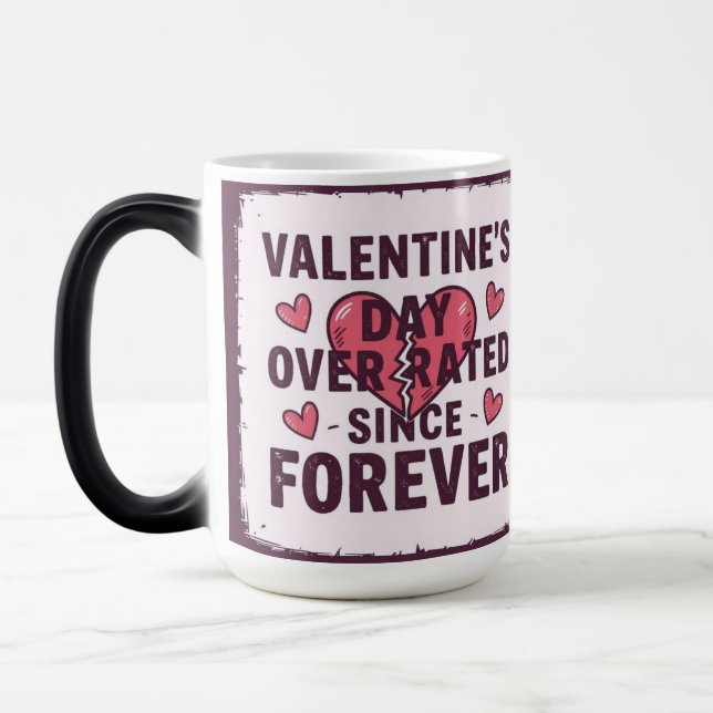 Valentine's day overated since forever  verwandlungstasse (Links)