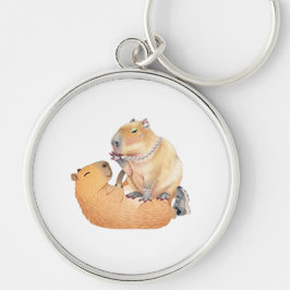 Valentine's day special capibara keychain schlüsselanhänger