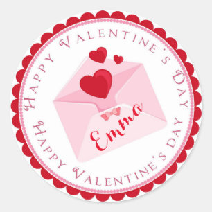 Valentine's Day Stickers Goodie Bags