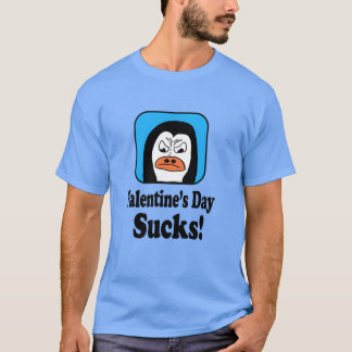 Valentine's Day Sucks Penguin T-Shirt