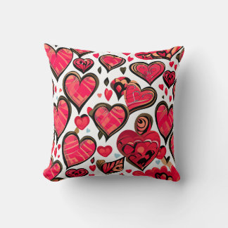 Valentine's Day Throw Pillow Covers Kissen