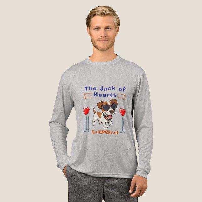 Valentine's day Tri-Blend shirt (Volle Vorderseite)