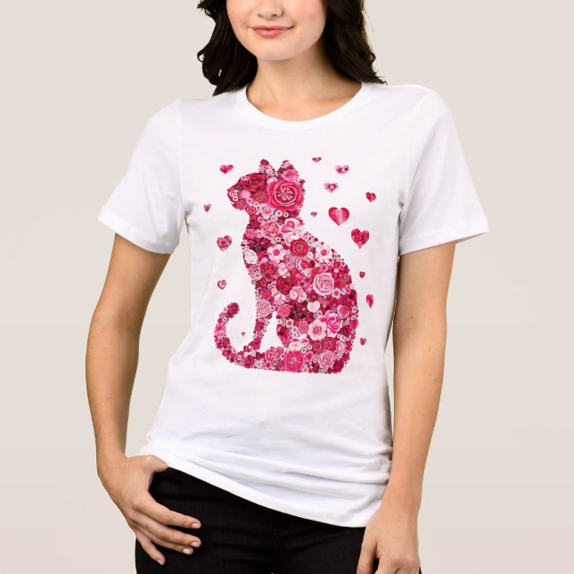 Valentine's Day  Tri-Blend Shirt (Vorderseite)