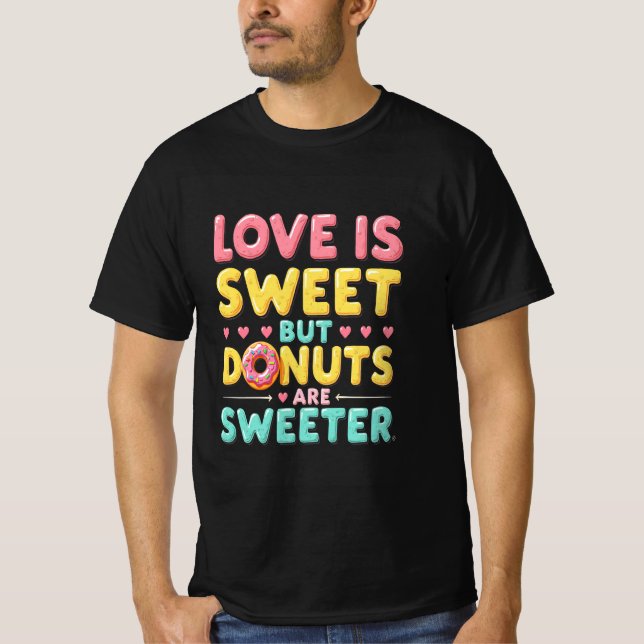 Valentine's Donut Delight T-Shirt (Vorderseite)
