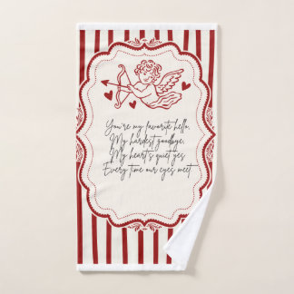 Valentines einzigartiger Stil von Sommer Hamilton Handtuch