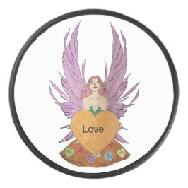 Valentines Faerie Eishockey Puck
