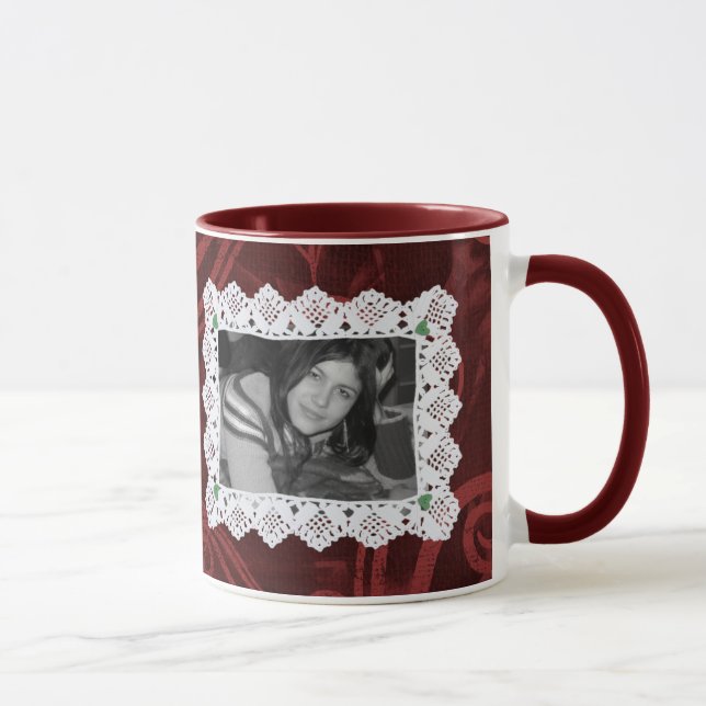 Valentines-Foto-Tasse Tasse (Rechts)
