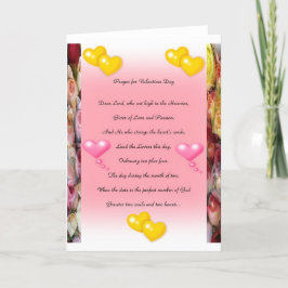 Valentines Gedichte Feiertagskarte