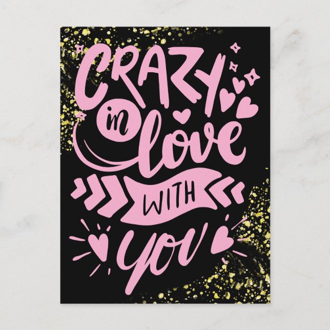 Valentines Gefängnis Langstreckengefängnis Schwarz Feiertagspostkarte (Vorderseite)