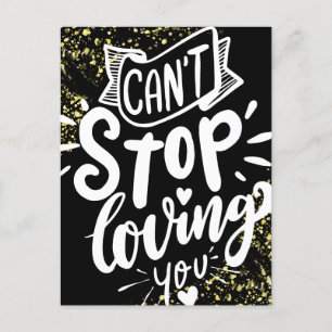 Valentines Gefängnisstrafe Langstrecken-Gold-Glitz Feiertagspostkarte