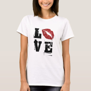 Valentines Geschenke für sie - gestapelte Liebe T  T-Shirt