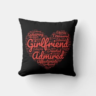 Valentines Girlfriend-Geschenk Kissen