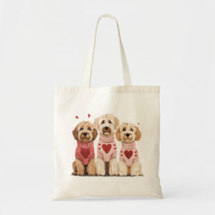Valentines Goldendoodle Hunde Tragetasche