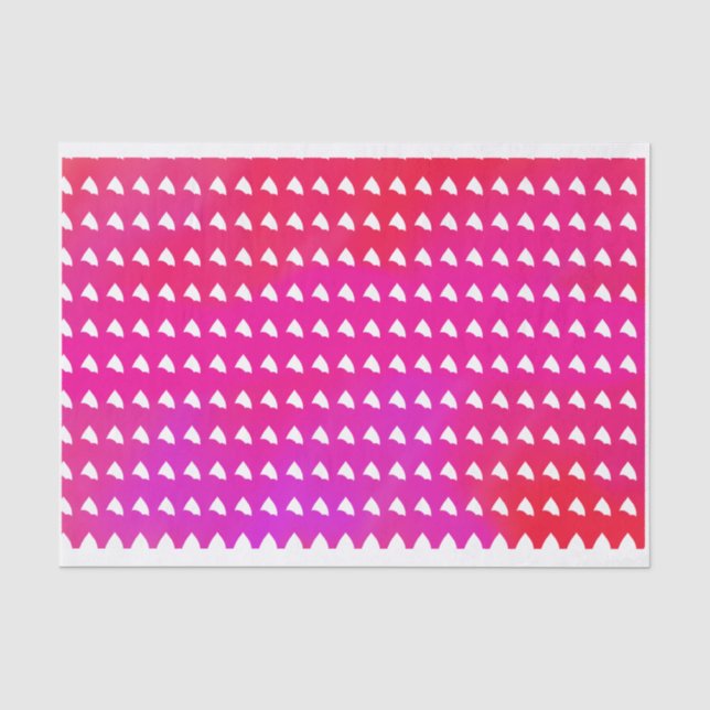 Valentines Hearts on Seidenpapier (Vorderseite)