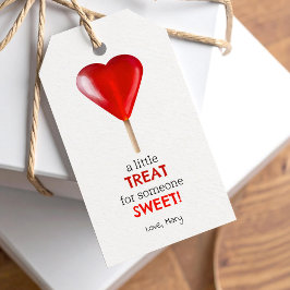 Valentines Herzlollipop kleine süße Leckerei Geschenkanhänger