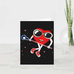 Valentines Lacrosse Valentines Shirt Karte