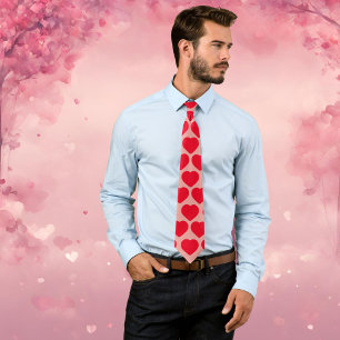 Valentines Liebe Herzgeschenk für seinen Liebhaber Krawatte