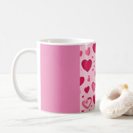 Valentines Lovers Mug : Liebe in jeder Seite Kaffeetasse