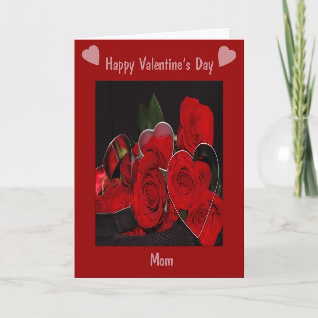 Valentines-Mama-Karte Feiertagskarte (Vorderseite)