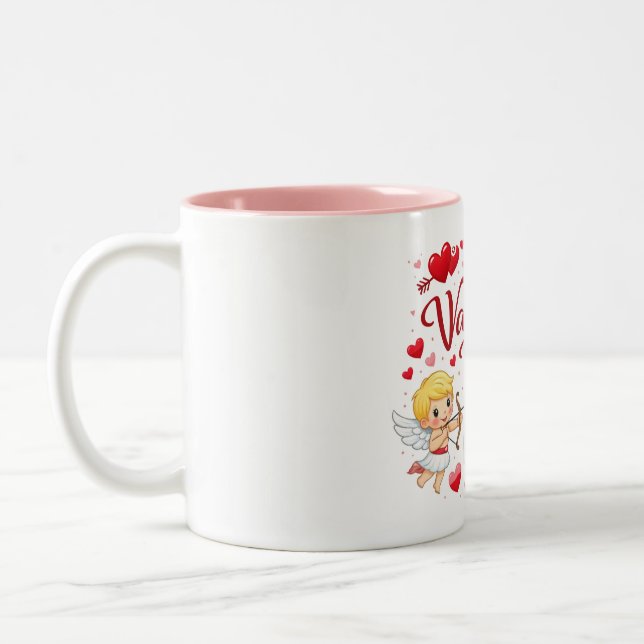 Valentines Mug  Zweifarbige Tasse (Links)