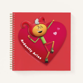 Valentine's Notebook for Aries Notizbuch