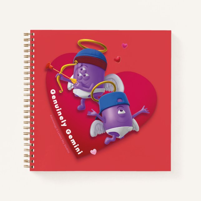 Valentine's Notebook für Gemini Notizbuch (Vorderseite)
