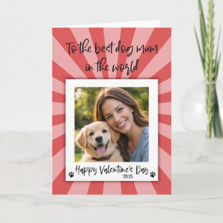 Valentines Photo Card - Card from the Dog Karte