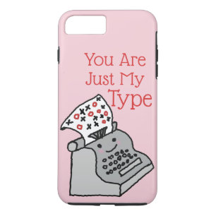 Valentines Puff Neuheit Sie sind nur mein Typ Case-Mate iPhone Hülle