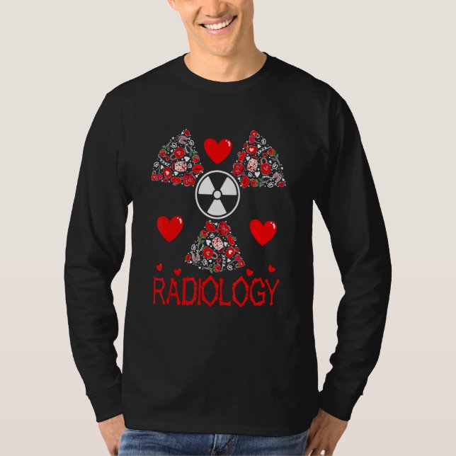 Valentine's Radiology You Pose We Expose X ray Rad T-Shirt (Vorderseite)