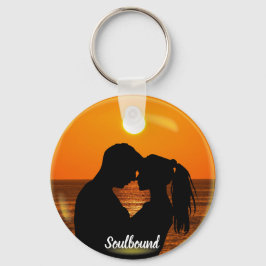 Valentines Soulbound - Foto und Text Schlüsselanhänger